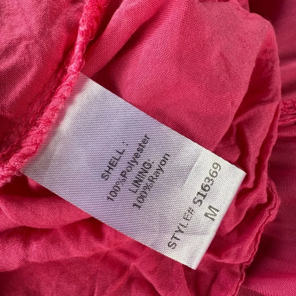 🎉5 for $45🎉 Mustard seed skirt ruffle size M pink